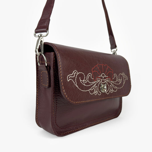 LE QUOTIDIEN BRODÉ - Bordeaux Profond TOLENDA