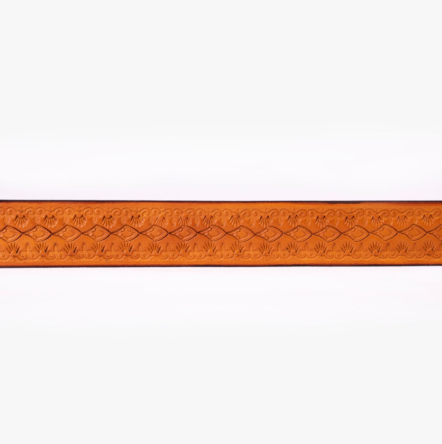 CEINTURE - Saddle tan losange TOLENDA