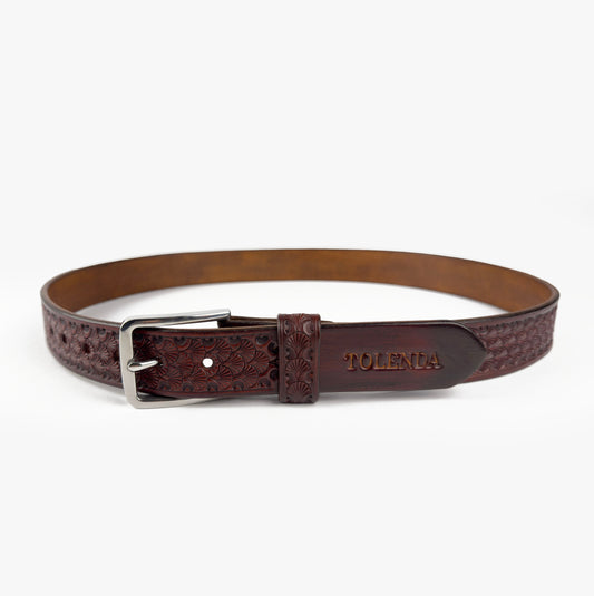 CEINTURE - Dark Brown Coquille TOLENDA
