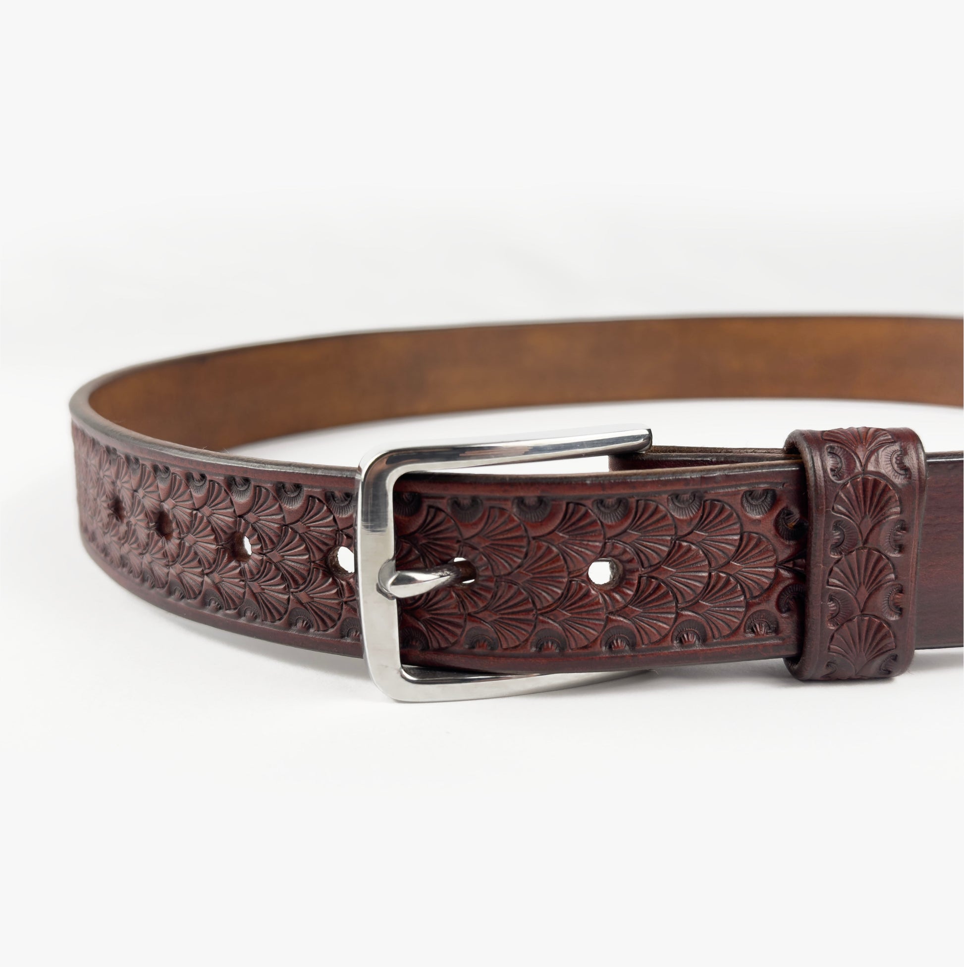 CEINTURE - Dark Brown Coquille TOLENDA