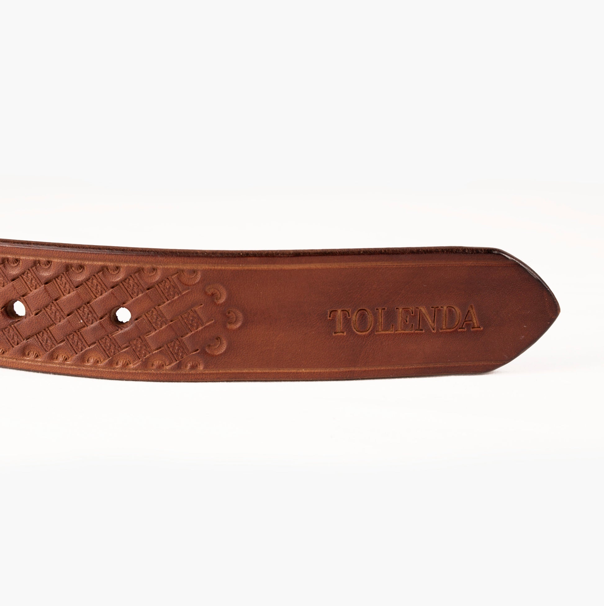 CEINTURE - Mahogany Brique TOLENDA