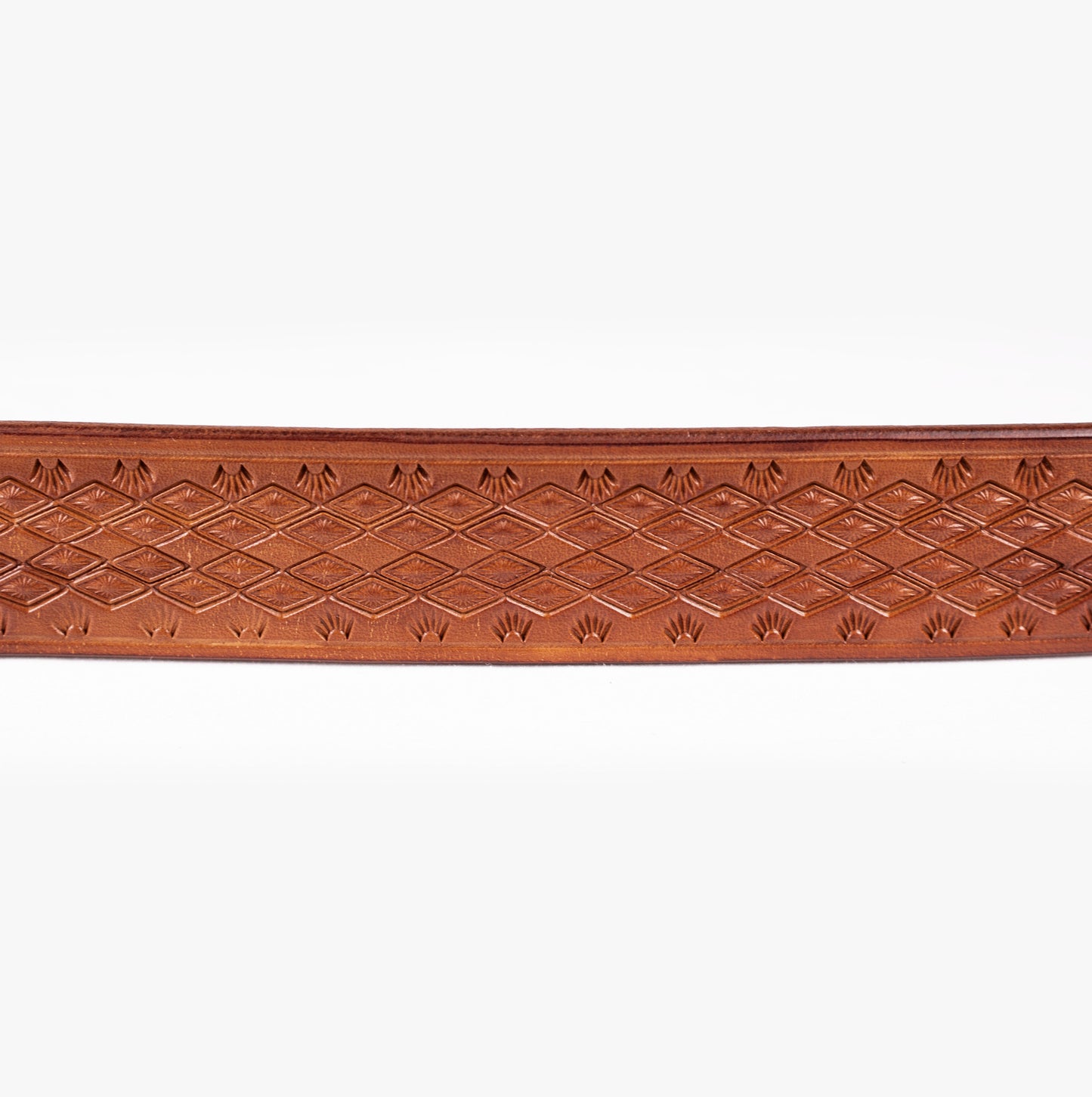 CEINTURE - Mahogany Losange TOLENDA