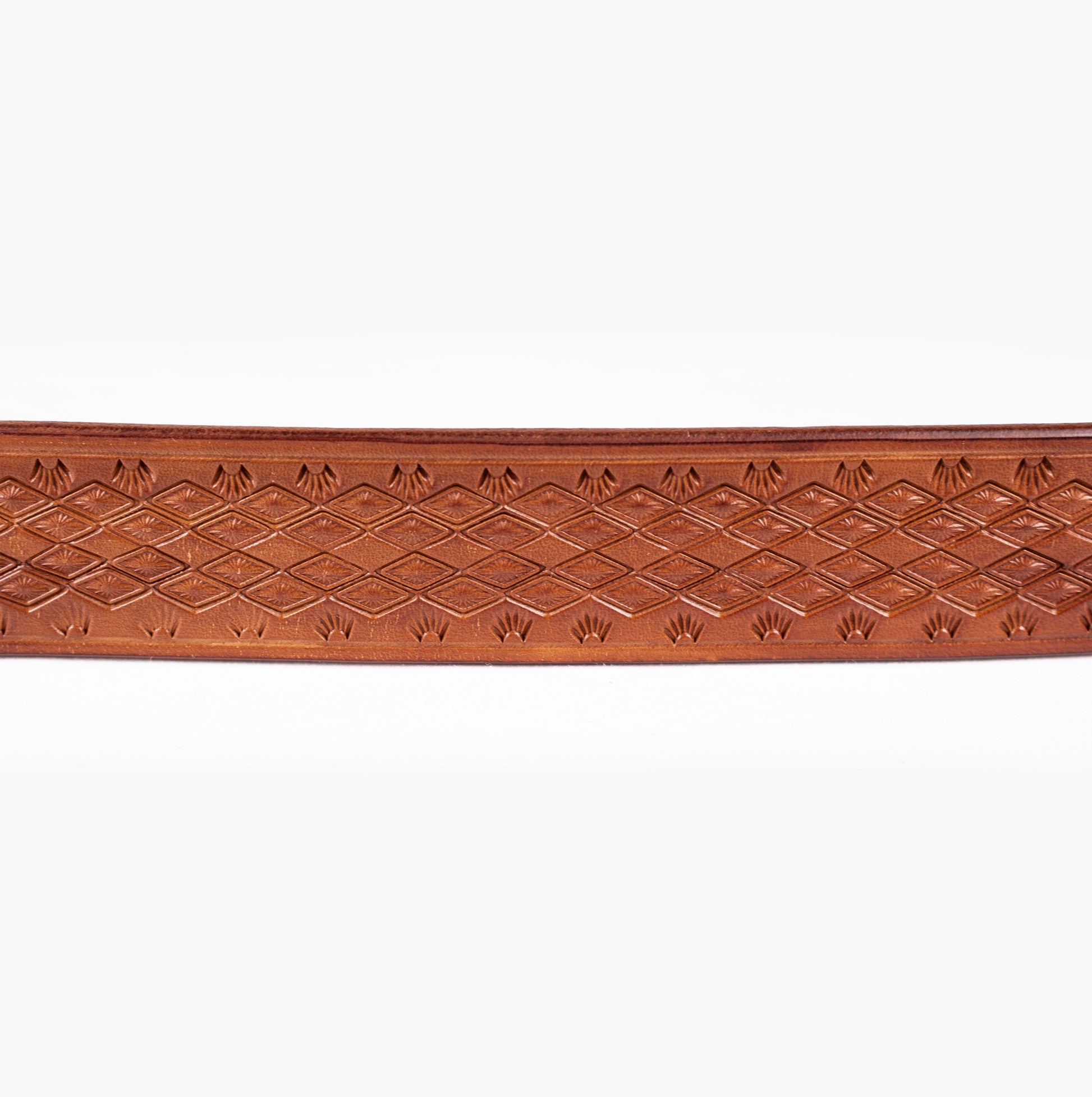 CEINTURE - Mahogany Losange TOLENDA