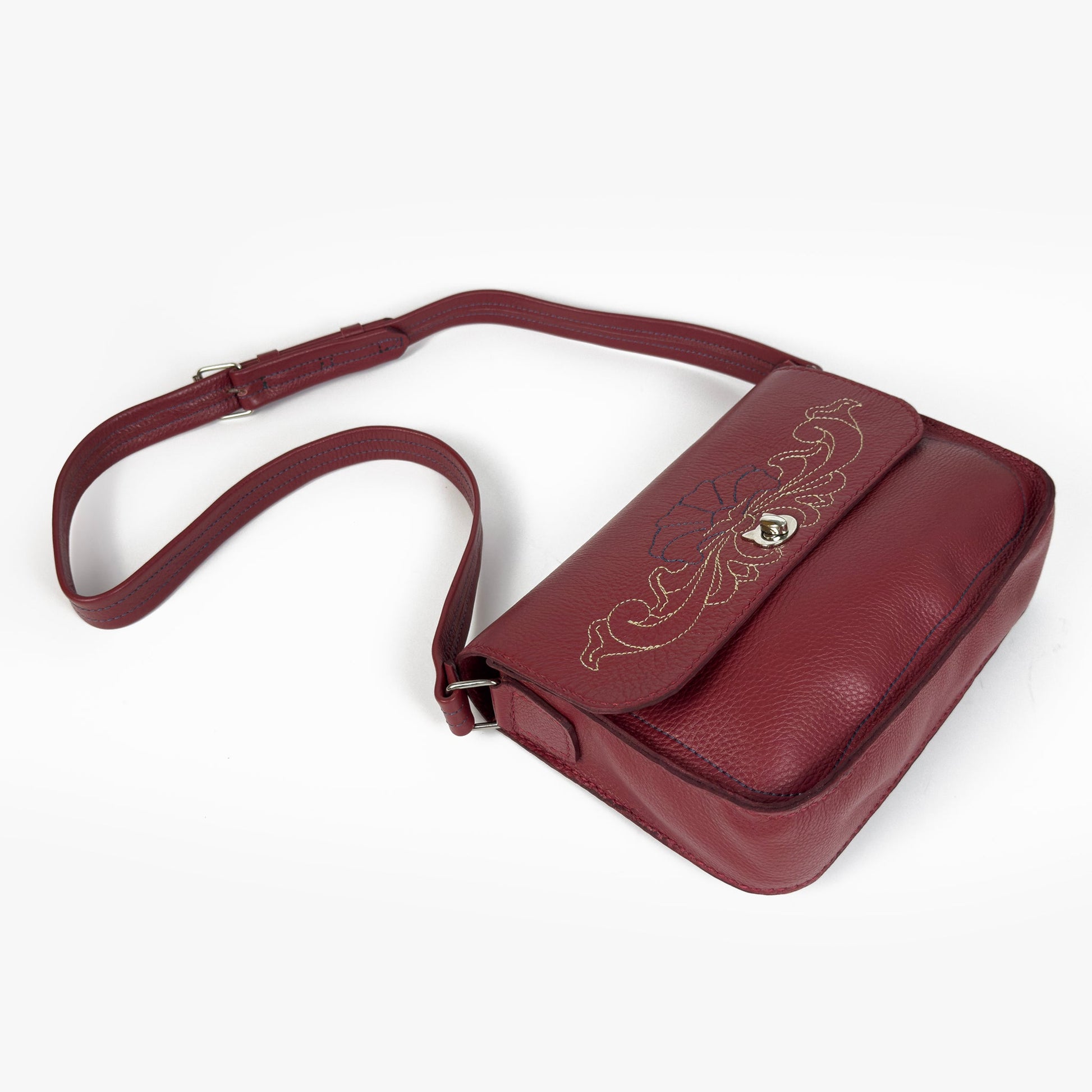 LE QUOTIDIEN BRODÉ - Rouge Brique TOLENDA