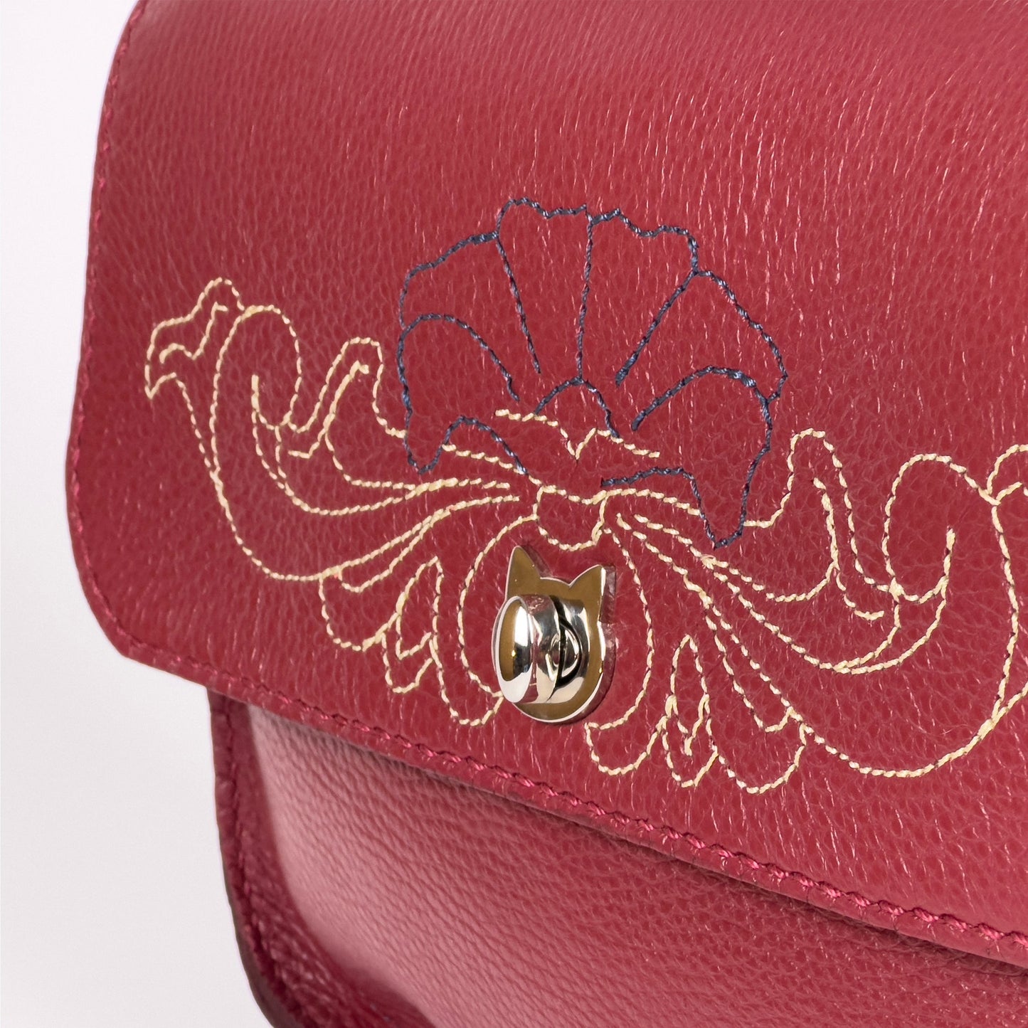 LE QUOTIDIEN BRODÉ - Rouge Brique TOLENDA